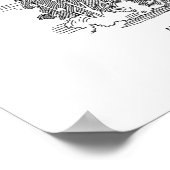 1920 Flugzeug-Patent Art Zeichnend Druck Poster (Ecke)