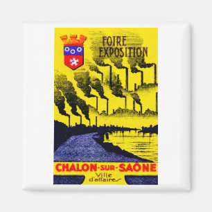 1920 Französische IndustrieExpo Magnet