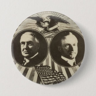 1920 Harding/Coolidge-Bericht Button