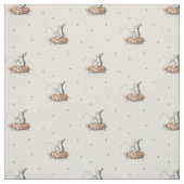 1920 Hare Riding a Tortoise Stoff (Muster)