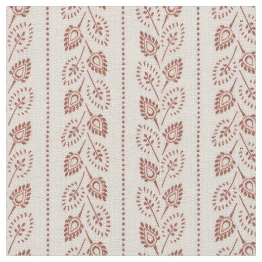 1920 Leaf Stripe Stoff (Nahaufnahme)