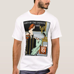 1920 Mode-Plakat T-Shirt