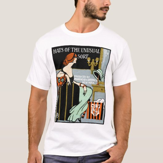 1920 Mode-Plakat T-Shirt (Vorderseite)