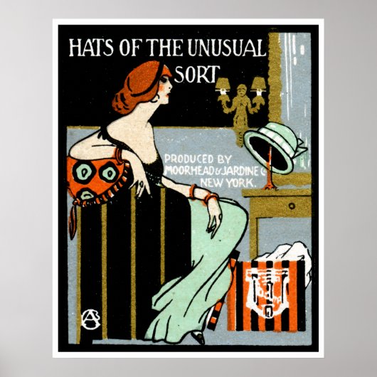 1920 Mode-Poster Poster (Vorne)
