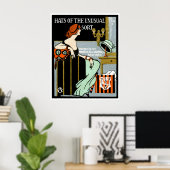 1920 Mode-Poster Poster (Heimbüro)