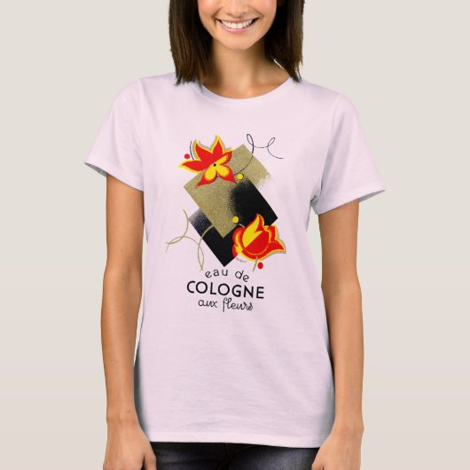 1920 Parfüm der französischen Flora T-Shirt (Vorderseite)