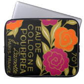 1920 Parfüm des französischen Eau de Cologne Pourp Laptopschutzhülle (Vorderseite)