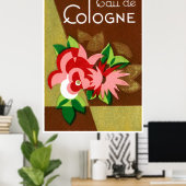 1920 Parfüm Eau de Köln Poster (Heimbüro)