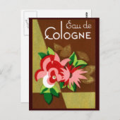 1920 Parfüm Eau de Köln Postkarte (Vorne/Hinten)