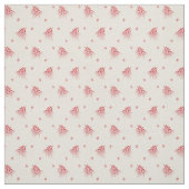 1920 Rote Blätter Stoff (Muster)