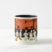 1920 Spooks auf Parade-Tasse Tasse (Zentrum)
