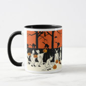 1920 Spooks auf Parade-Tasse Tasse (Links)
