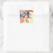 1920 Style 4 of July Patriotic Sticker (Tasche)