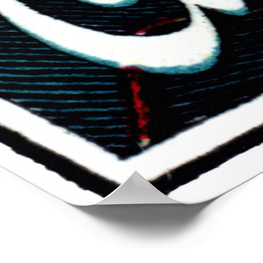 1920 Vintage Mens-Krawatte Poster (Ecke)