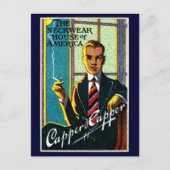 1920 Vintage Mens-Krawatte Postkarte (Vorderseite)