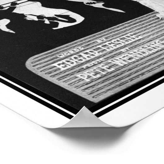 1920 Was-cha Gonna tun, wenn es keinen Jazz gibt? Poster (Ecke)