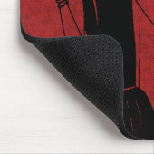 1920er Art Deco Mode-Schau-Model Mousepad (Ecke)