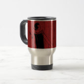 1920er Art Deco Mode-Schau-Model Reisebecher (Vorderseite Links)