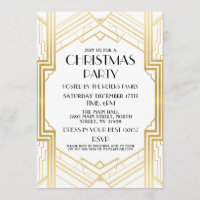 1920er Jahre Art Deco Weihnachten laden Gatsby Par