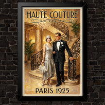 1920er Jahre Vintage Modewerbung