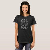 1920er Jahre Zeit, Champagner Black T - Shirt zu t (Vorne ganz)