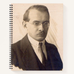 1920er Mr. Wissenschaftler Notizblock