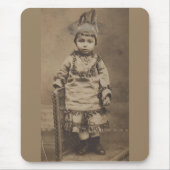 1920er RPPC ein wenig Indianer Mousepad (Vorne)