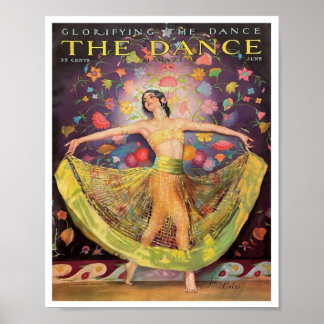 1920ER TANZ MAGAZIN COVER POSTER