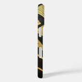 1920's Art Deco Egyptian Black Gold Monogram Case-Mate iPhone Hülle (Rückseite / Rechts)