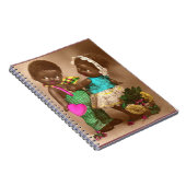 1920s Black Dolls in Love Notizblock (Rechte Seite)