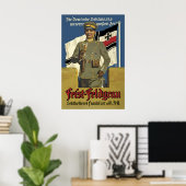 1920s German Sparkling Wine Poster Feist-Feldgrau (Heimbüro)