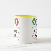 1921 ein großes Jahr-Geburtstag Zweifarbige Tasse (Mittel)