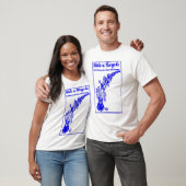 1921 Fahrräder blau T-Shirt (Unisex)