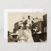 1921 Freundinnen in Venedig Postkarte (Vorne/Hinten)