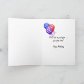 1921 Geburtstagsspass - Fakten Karte (Innenseite)