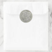 1921 Morgan Silver Dollar Sticker (Tasche)