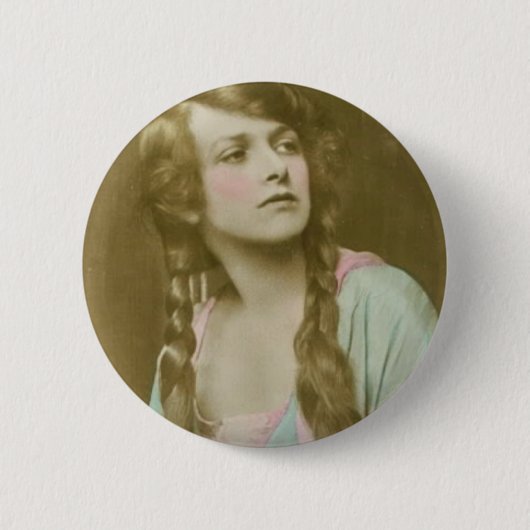 1921 Real Foto Postkarte Button (Vorderseite)