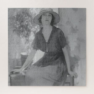 1921 Vogue-Foto Schauspielerin Genevieve Tobin Puzzle