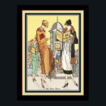 1922 Art Deco Fashion Illustration Poster<br><div class="desc">1922,  Art Deco,  Mode Illustration aus Art Gout Beaute Magazine. 18x24 hier gezeigt,  aber mehrere Größen zur Verfügung,  sowie,  Stretched Leinwand.</div>