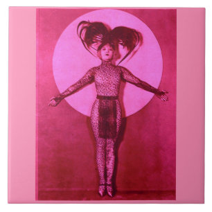 1922 dball-Filmstar aufstehen - rosa Fliese