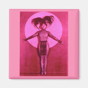 1922 dball-Filmstar aufstehen - rosa Magnet
