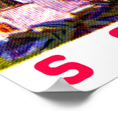 1922 Eisenbahn-Tageszug Poster (Ecke)