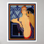 1922 George Barbier Art Deco Print 12 x 16 Poster (Vorne)