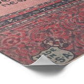 1922 Gesang Persiens Poster (Ecke)