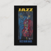 1922 JAZZ BLUE BASS VISITENKARTE (Rückseite)