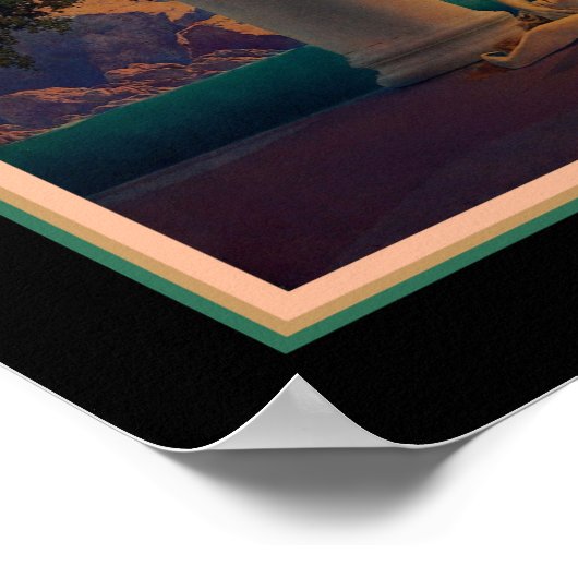 1922 Maxfield Parrish Poster (Ecke)