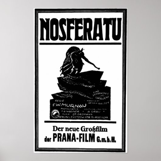 1922 Nosferatu-Poster Poster (Vorne)