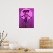 1922 oddball star get up - lavender poster (Küche)
