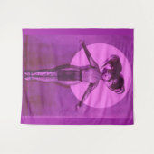 1922 oddball star get up - lavender wandteppich (Vorderseite (Horizontal))