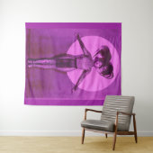 1922 oddball star get up - lavender wandteppich (Beispiel (Horizontal))